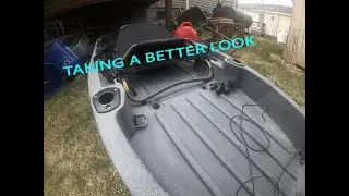 taking a better look at my kyak