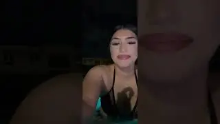 Liz  Swiming At Night #periscope #broadcast #livestream #live #dailyvlog