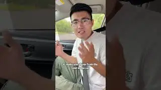 A quick way to cool down!#driving #tips #howto #manual #skills #car