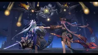 C1 Hutao and C0 Ayaka - Genshin Impact Abyss 4.1 - Floor 12 9 Stars