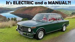 BMW converted to electric and still a manual?!!
