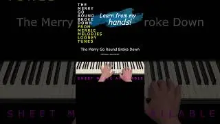 The Merry Go Round Broke Down #piano #cartoonmusic #looneytunes #sheetmusic
