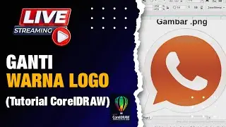 CorelDRAW Tutorial - cara cepat dan mudah mengganti warna logo