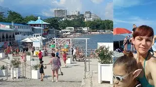 Крым. Алушта. Что сейчас происходит в Крыму? Где туристы? 17 июня 2023г.