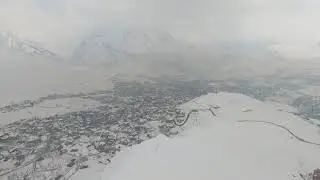 Beautiful Hakkari, seen from the mountains around, with music, Turkey, 02.2020 ;)