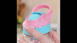 Детская бутылочка с трубочкой⠀
