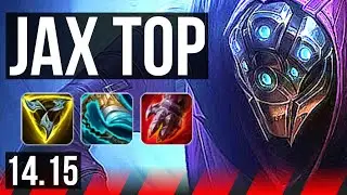 JAX vs DARIUS (TOP) | 67% winrate, 11/2/6 | EUW Grandmaster | 14.15