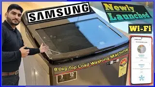 samsung new top load washing machine | wa80bg4542bdtl | samsung 8kg top load washing machine demo |