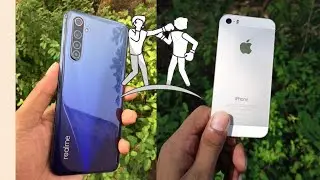 Iphone 5s vs Realme 6 || Kada muquabla