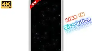 Stars ⭐ particles effect template| white particles black screen template| full screen template
