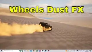 How To Make Wheel Dust Effects Unreal Engine 5