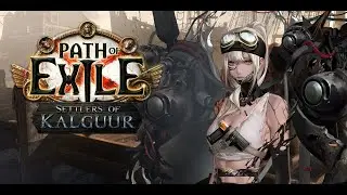 Path of Exile : Settlers of Kalguur - yeah i bricked my character...