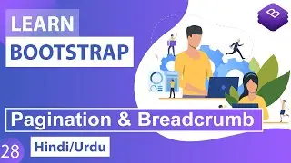 Bootstrap Pagination & Breadcrumb Classes Tutorial in Hindi / Urdu