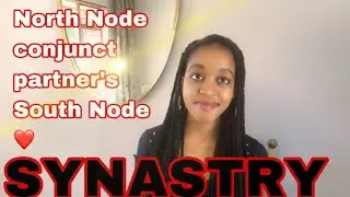 SYNASTRY: North Node conjunct partner’s South Node synastry ❤️