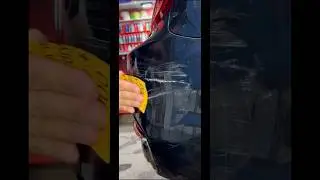 Polishing deep scratches without painting.