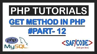 PHP Tutorials - GET Value from User Using GET Method in PHP Part-12