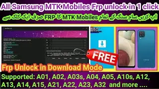 All Samsung FRP Bypass 2024 ADB Enable Fail New Unlock FRP Tool - Samsung FRP Remove 2024 | FREE