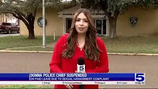 Donna police chief suspended following sexual harassment allegations