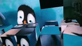 Multi-sided LED Cube display