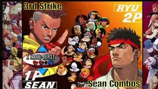 3rd Strike Sean Bnb Combos