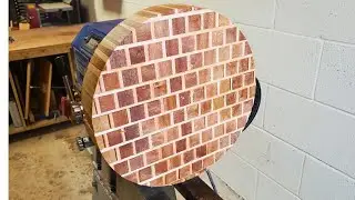 Woodturning Twisted square plate