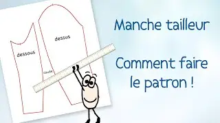 Patron de la Manche Tailleur - Tuto couture facile gratuit  (HD)