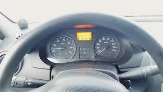 Запуск K7J в мороз - 24°С