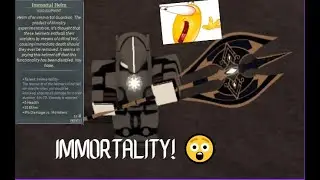 The IMMORTAL helmet |Deepwoken