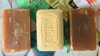 Cutting VERY very dry soap | ASMR Soap Carving (NO TALKING) | Relaxing Sounds
