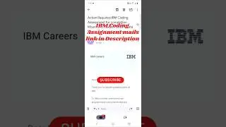 IBM Coding Assessment for completion Data Engineer-Data Integration | freshers | job | coding