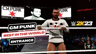 WWE2K23 - CM Punk [Best in the World] Entrance - MOD #wwe2k23 #cmpunk #mods