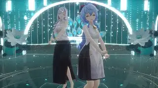 [ 2K 原神MMD/Genshin Impact MMD ] Your Smile is the Cutest 還是你的笑容最可愛-Ganyu&Shenhe