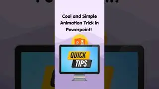 Cool and Simple Animation Trick in Powerpoint! #animationtricks