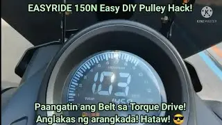 DIY Pulley Hack! Paangatin ang Belt sa Torque Drive Legit ang lakas ng arangkada pang-Baguio!👌😎