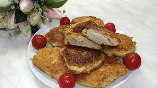 It's so fast and so delicious! Crispy potato crust and juicy fish!
