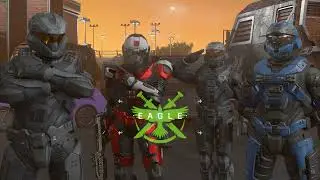 Halo Infinite Forge map Gridlock from Gears Of War | CTF Test work in progress #5