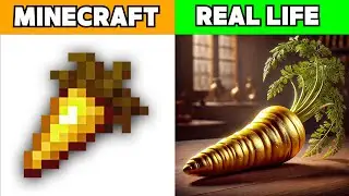 MINECRAFT MOBS VS SUPER REAL LIFE | Super Realistic 4k