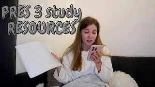Failed PRES 3 first attempt | What I used to study?