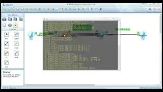 Link Backup Configuration(eNSP) Huawei