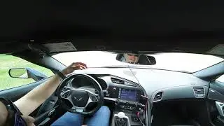 Ride in  M7 SUPERCHARGED C7 Corvette
