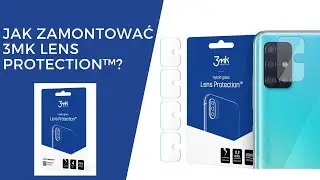 Jak  nakleić szkło hybrydowe na obiektyw aparat? 3mk Lens Protection™ 7H PL