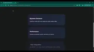 Flip In X Animation Using HTML, CSS & JavaScript | Smooth 3D UI Effects