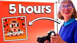 5 hours to Create: Panda Art