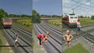VFX magic train funny video #shorts