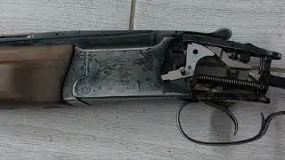 Работа спускового механизма МР-271С.