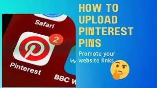 How to upload Pinterest photos/videos/pin on YouTube.