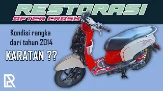 Kualitas rangka scoopy lama vs rangka esaf scoopy baru bagus mana? Restorasi Scoopy Fi 2014