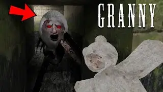 Escape with Teddy in Granny Version 1.8 with Spider Angeline