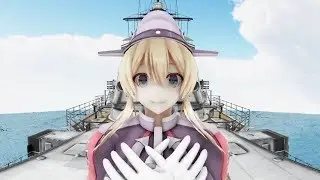 【MMD 4K 180 VR】 Star Night Snow