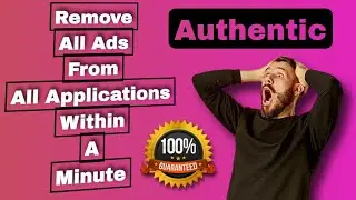 How To Remove All Ads From All Applications | Remove All Ads With One Line of String 😊